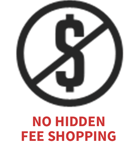 No hidden Fees